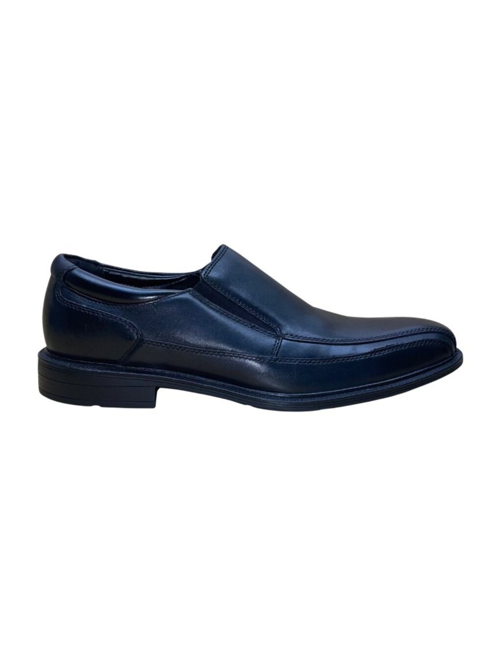 Kenneth Cole Men’s Black Leather Comfortable Slip-On Dress Shoes Size 10